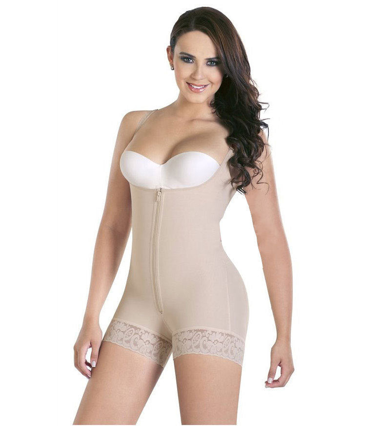 Shapewear Open-Bust Mid-Thigh