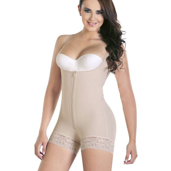 Shapewear Open-Bust Mid-Thigh