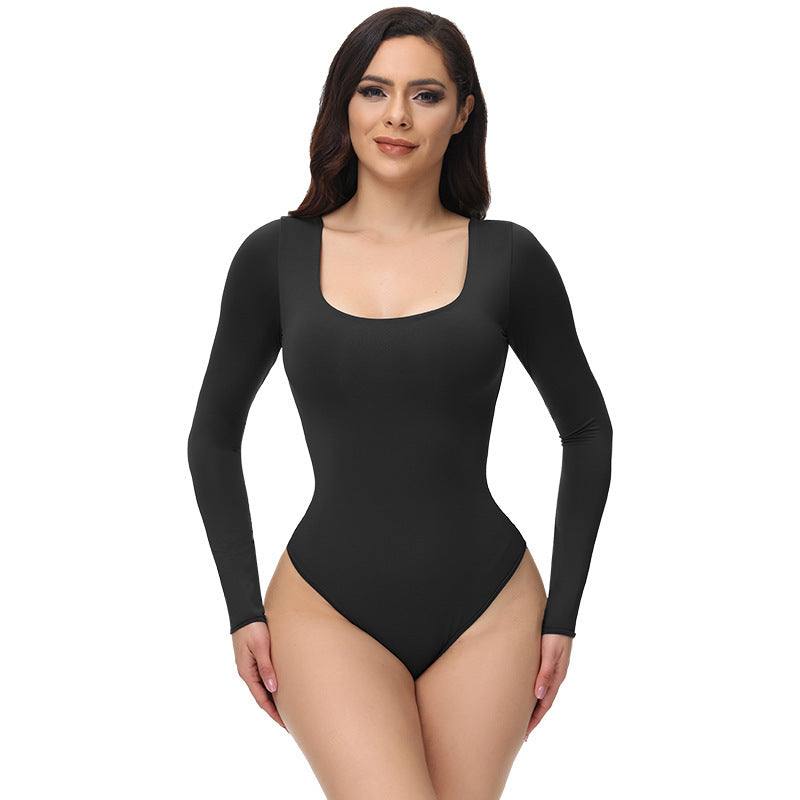 Seamless Long Sleeve Shaping Bodysuit